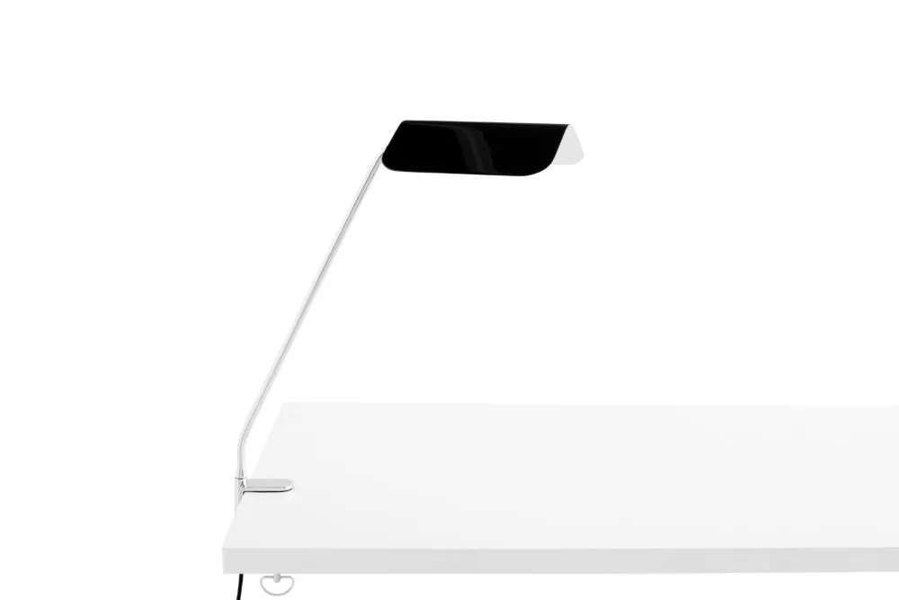 HAY Apex Desk Clip lamp-Iron Black Korting