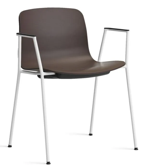 Dagaanbieding HAY About a Chair AAC18 wit onderstel stoel-Raisin
