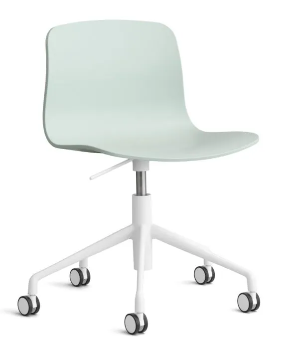 HAY About a Chair AAC50 gasveer bureaustoel - wit onderstel-Dusty Mint Beperkte Voorraad