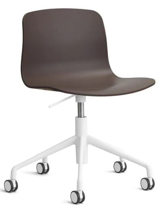 HAY About a Chair AAC50 gasveer bureaustoel - wit onderstel-Raisin Direct Verzonden