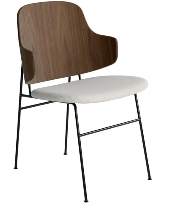 Koop Vandaag Audo Copenhagen The Penguin Dining eetkamerstoel - Walnut-Hallingdal 65 0110