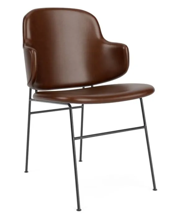 Audo Copenhagen The Penguin Dining eetkamerstoel - gestoffeerd-Dakar 0329 Weekendaanbieding