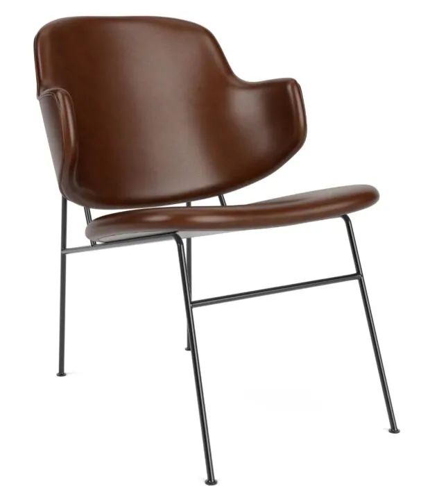 Audo Copenhagen The Penguin Lounge fauteuil - gestoffeerd-Dakar 0329 Flitsaanbieding