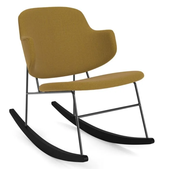 Direct Verzonden Audo Copenhagen The Penguin Rocking fauteuil - gestoffeerd-Re-wool 448