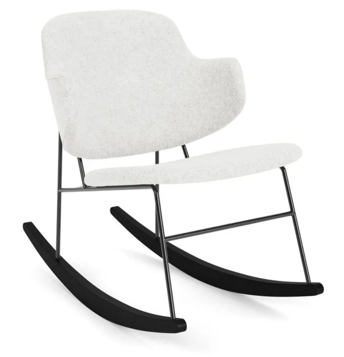 Audo Copenhagen The Penguin Rocking fauteuil - gestoffeerd-Hallingdal 65 0110 Premium