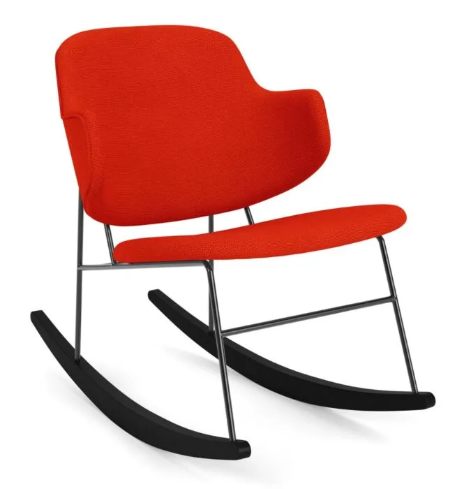 Shop Nu Audo Copenhagen The Penguin Rocking fauteuil - gestoffeerd-Hallingdal 65 600