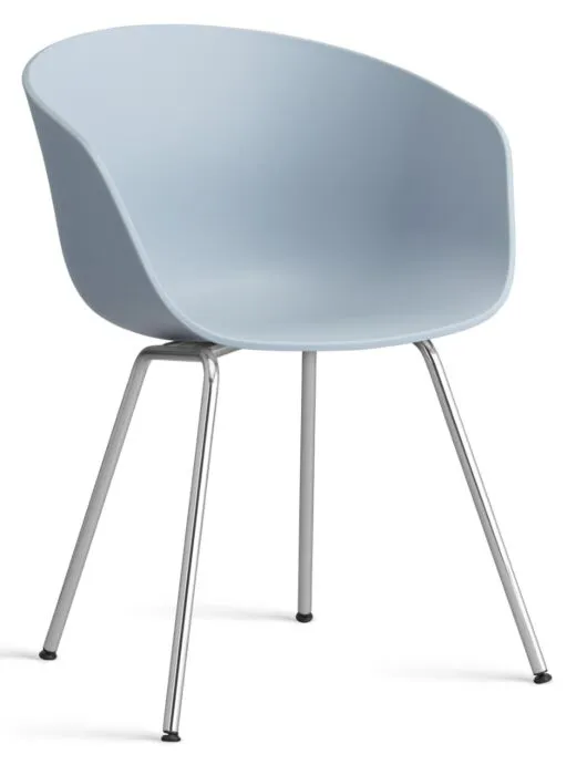 Alleen Vandaag HAY About a Chair AAC26 - chrome onderstel-Slate Blue