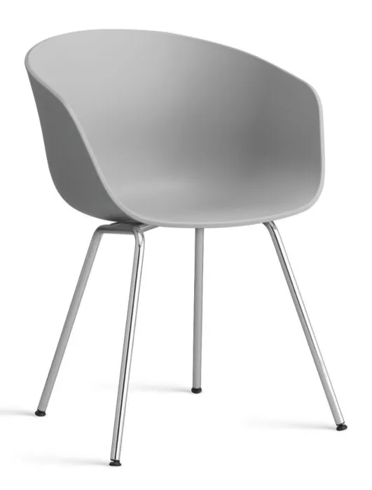 HAY About a Chair AAC26 - chrome onderstel-Concrete grey Aanbieding