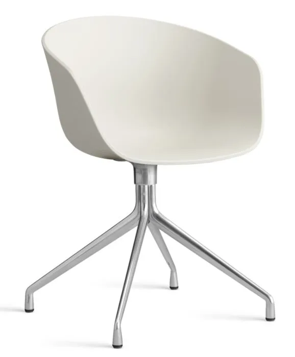 HAY About a Chair AAC20 chroom onderstel stoel-Melange Cream Merkproduct