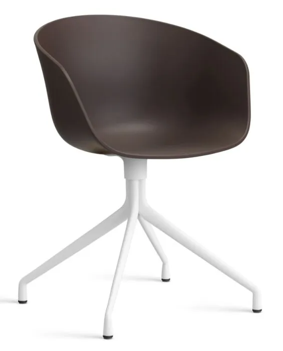 Shop Nu HAY About a Chair AAC20 wit onderstel stoel-Raisin