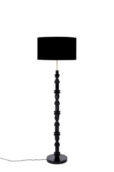 Veilige Betaling Zuiver Totem vloerlamp-Black