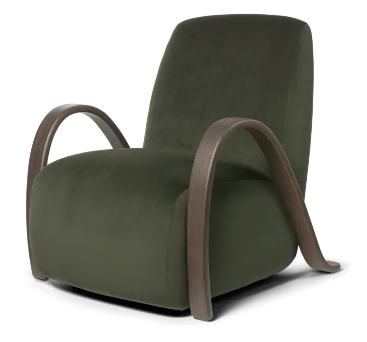Ferm Living Buur loungestoel-Pine Hoge Kwaliteit
