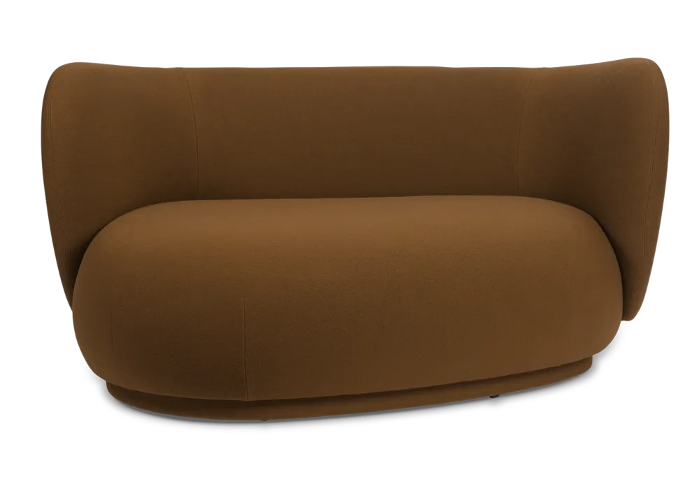 Ferm Living Rico Curve Tonus bank-Links Gratis Retour