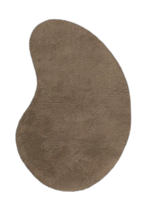 Ferm Living Forma Wool vloerkleed-Small-Ash Brown Koop Vandaag