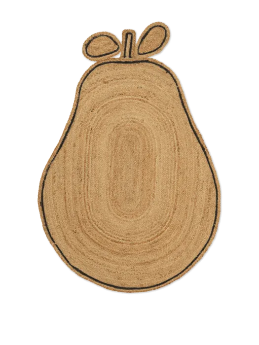 Ferm Living Pear Braided Jute vloerkleed Lage Kosten