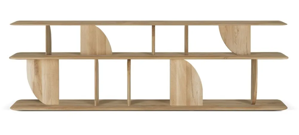 Ethnicraft Geometric console-Eikenhout Op = Op