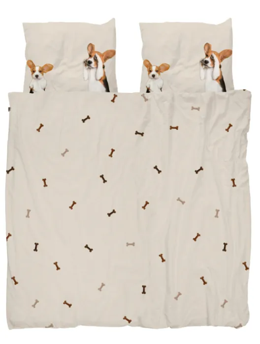 Superprijs Snurk Beagle Friends dekbedovertrek-240x200/220 cm-Beagle