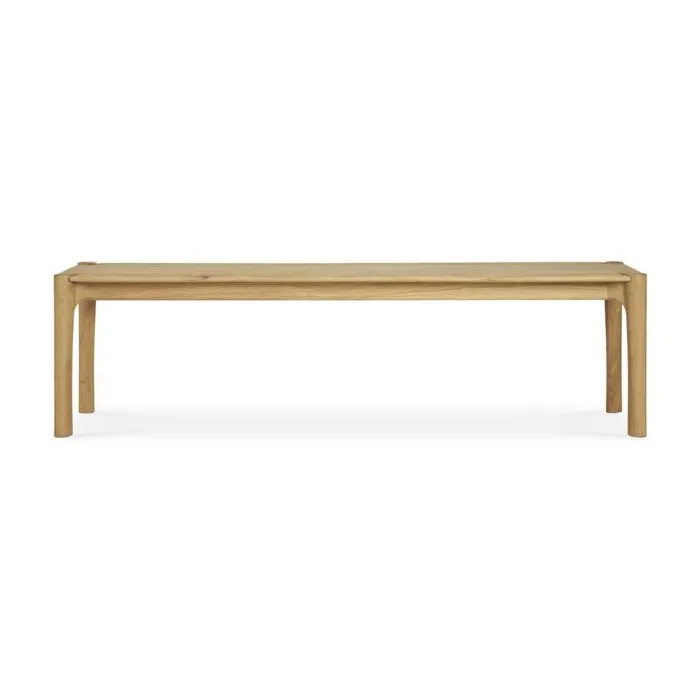 Ethnicraft PI bank-166 cm-Eikenhout Exclusieve Aanbieding
