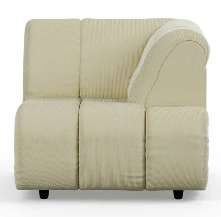 HKliving Wave bank - Right High Arm element-Hay Veilige Betaling