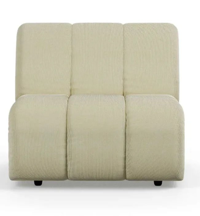 HKliving Wave bank - Middle element-Hay Koopje
