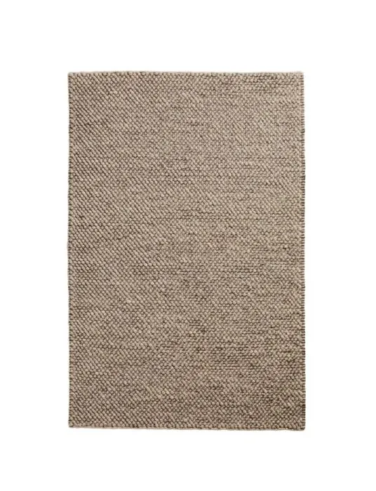 WOUD Tact vloerkleed-Brown-90x140 cm Laatste Kans