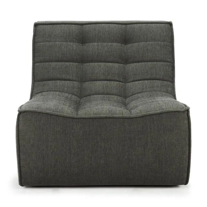 Ethnicraft N701 Sofa fauteuil-Moss Finale Uitverkoop