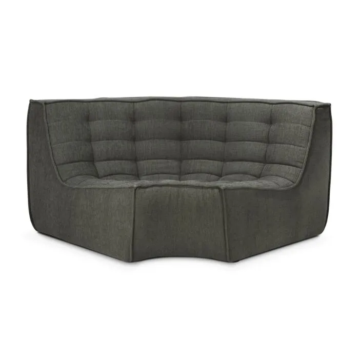 Nieuw Ethnicraft N701 Sofa corner hoekdeel-Moss
