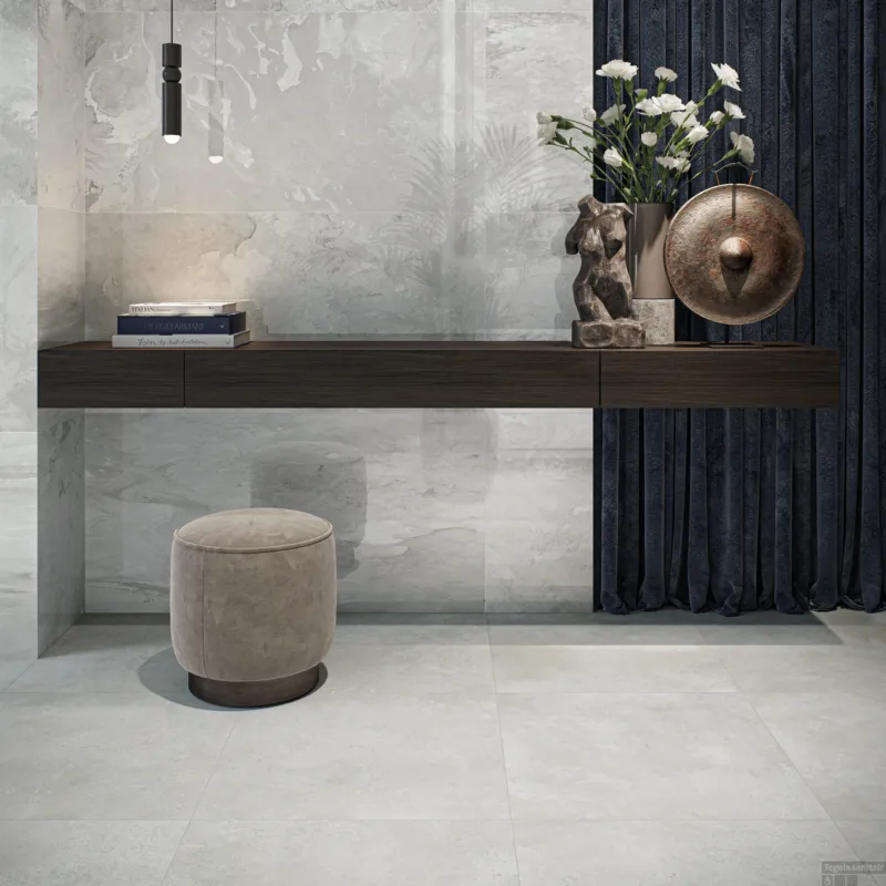 Vloertegel Alaplana Urano 60x120 cm Grey (doosinhoud 1.40m2) Bestseller