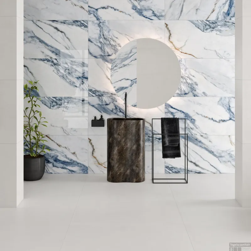 Gecertificeerd Vloertegel Alaplana Annie Blue 60x120 cm (doosinhoud 1.40m2)