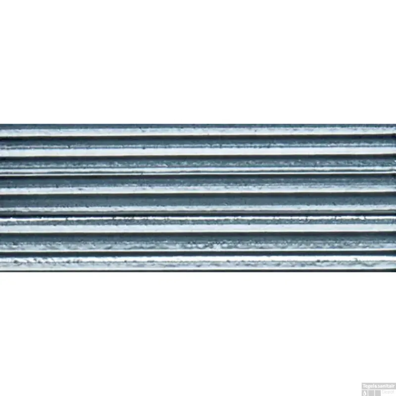 Express Levering Wandtegel Marazzi Rice Decor 7.5x20 cm Glanzend Pleat Blu (doosinhoud 0.72m2)