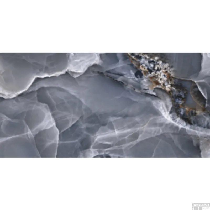 Vloertegel Etile Onyx Bleu Pulido Gepolijst 120x60 (doosinhoud 1.44 m2) Tijdelijk Beschikbaar