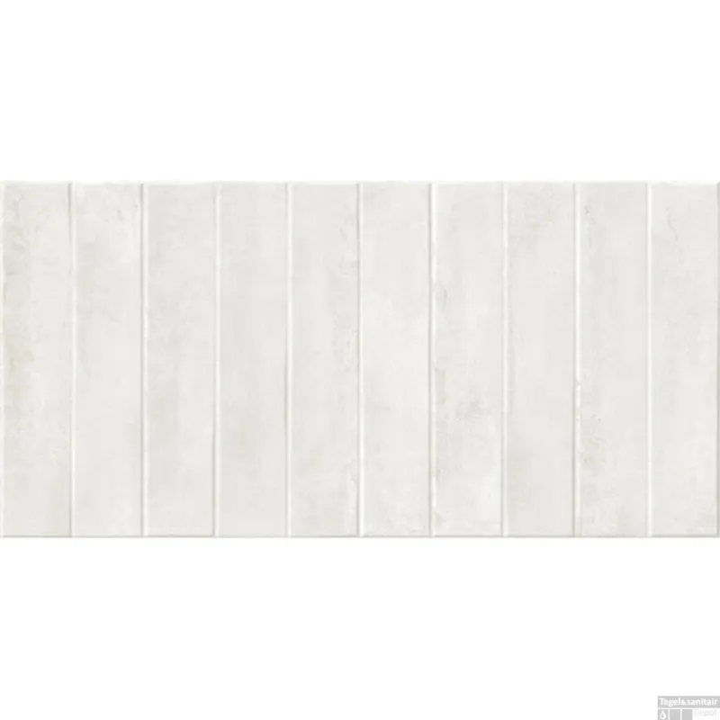 Wandtegel Colorker Nuance 29.5x59.5 cm 10.4mm Glans Wit (Doosinhoud 1.23 m2) Alleen Vandaag