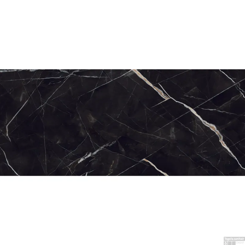 Vloertegel Elegance Alfalux 60x120 cm 9 mm Mat Black (Doosinhoud 1,44 M2) Beste Prijs
