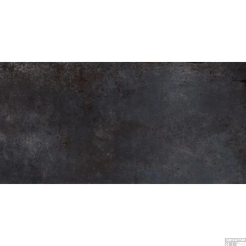 Seizoensaanbieding Vloertegel Flatiron Black 30x60 cm Mat Zwart (doosinhoud 1.29 m2)