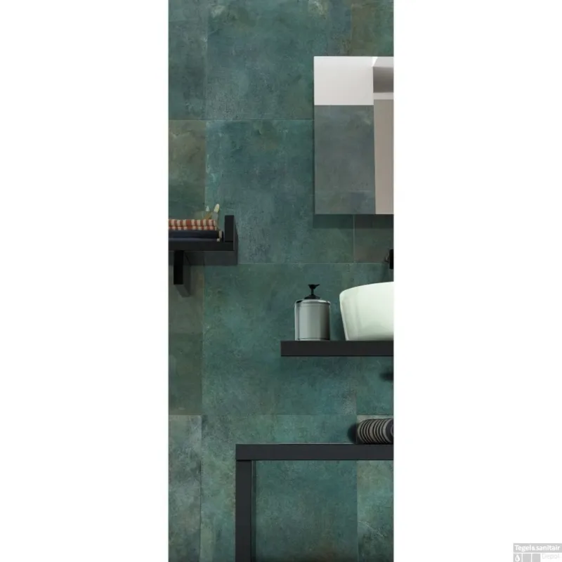Voordeelprijs Vloer- en Wandtegel Energieker Magnetic 60x60 cm Mat Emerald (Doosinhoud 1,44 M2)