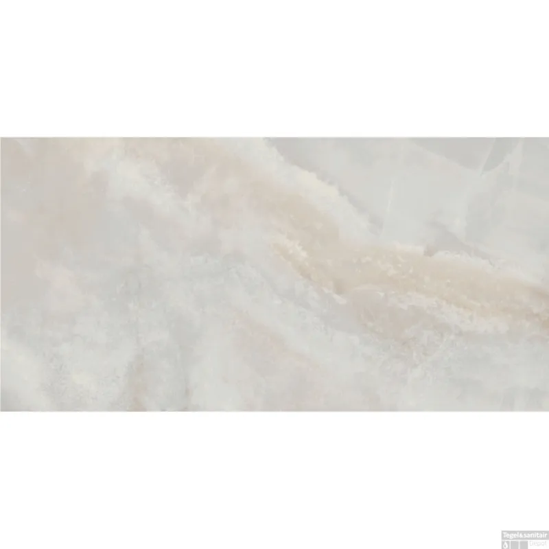 Seizoensaanbieding Vloertegel Pamesa Sardonyx Cream 60x120 cm Gepolijst Creme (Doosinhoud 1,44 M2)