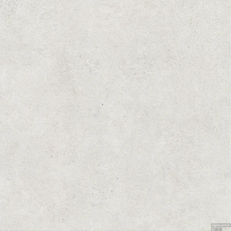 Vloertegel Cifre Ceramica Borneo 75x75 cm Betonlook Mat Wit (doosinhoud 1.13 m2) Direct Beschikbaar
