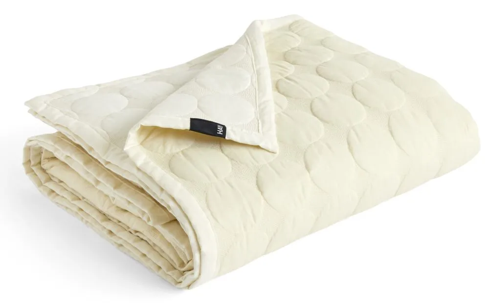 Koop Online HAY Mega Dot bedsprei-235x245 cm-Ivory