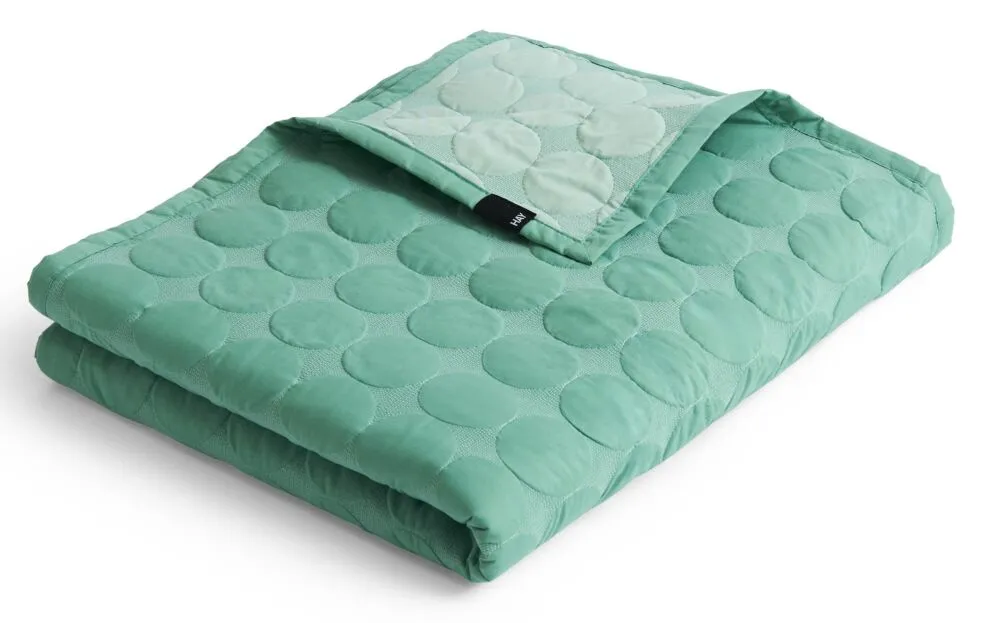 Lage Kosten HAY Mega Dot bedsprei-260x260 cm-Sea Green