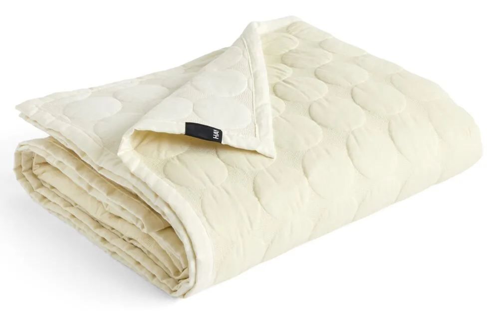 Beperkt Aanbod HAY Mega Dot bedsprei-260x260 cm-Ivory