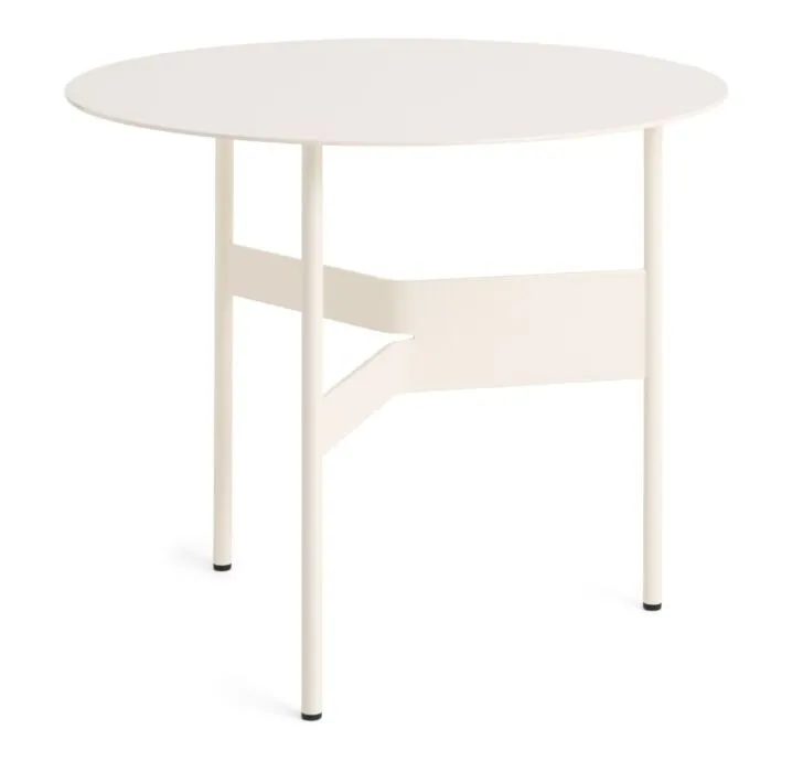 Exclusieve Aanbieding HAY Shim bijzettafel-∅ 54 cm-Eggshell