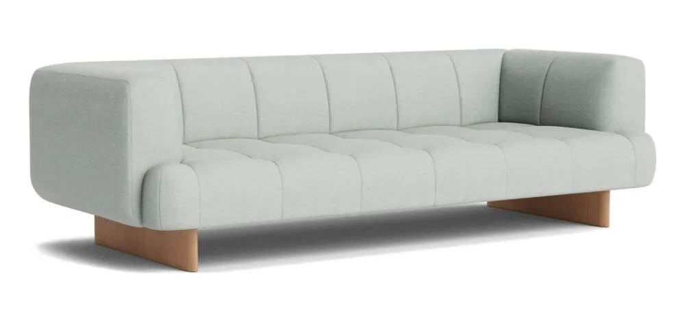HAY Quilton Lift 3-zits bank-Naveli 113-Water-based gelakt eikenhout Betaalbaar