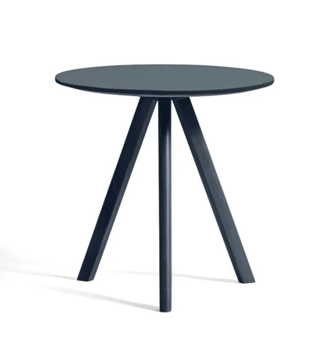 HAY CPH 20 2.0 bijzettafel-Smokey blue Lino-Deep blue water-based gelakt eiken Laatste Kans