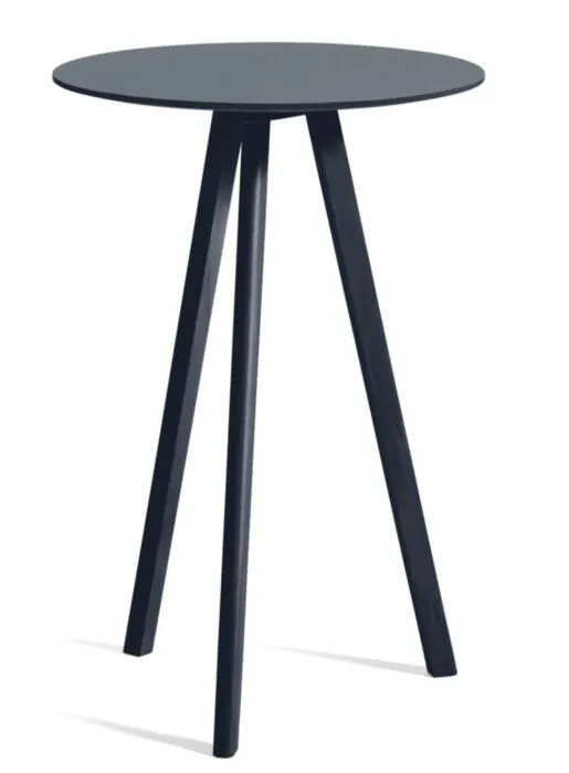 HAY CPH 20 2.0 High tafel-Smokey blue Lino-Deep blue water-based gelakt eiken Beperkte Voorraad
