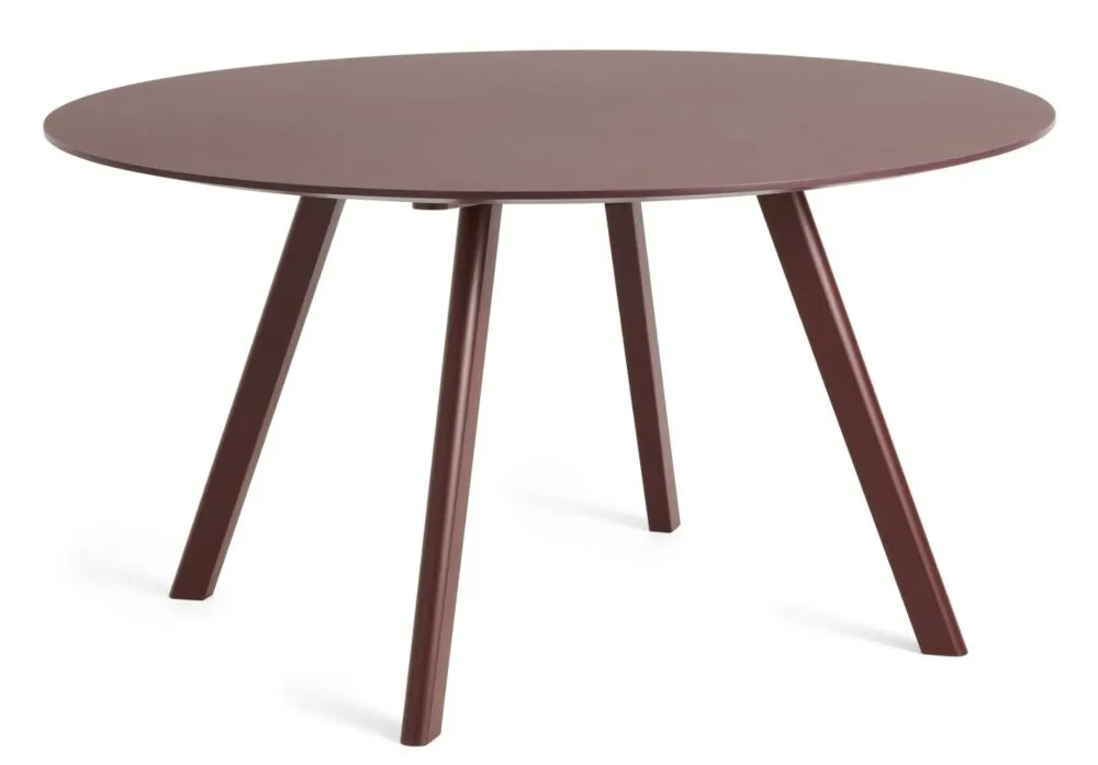 HAY CPH25 2.0 tafel-Burgundy Lino-Bordeaux water-based gelakt eiken Koop Online