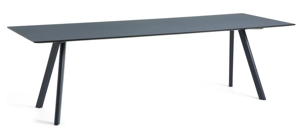 HAY CPH30 2.0 tafel-Smokey blue Lino-Deep blue water-based gelakt eiken Lage Kosten