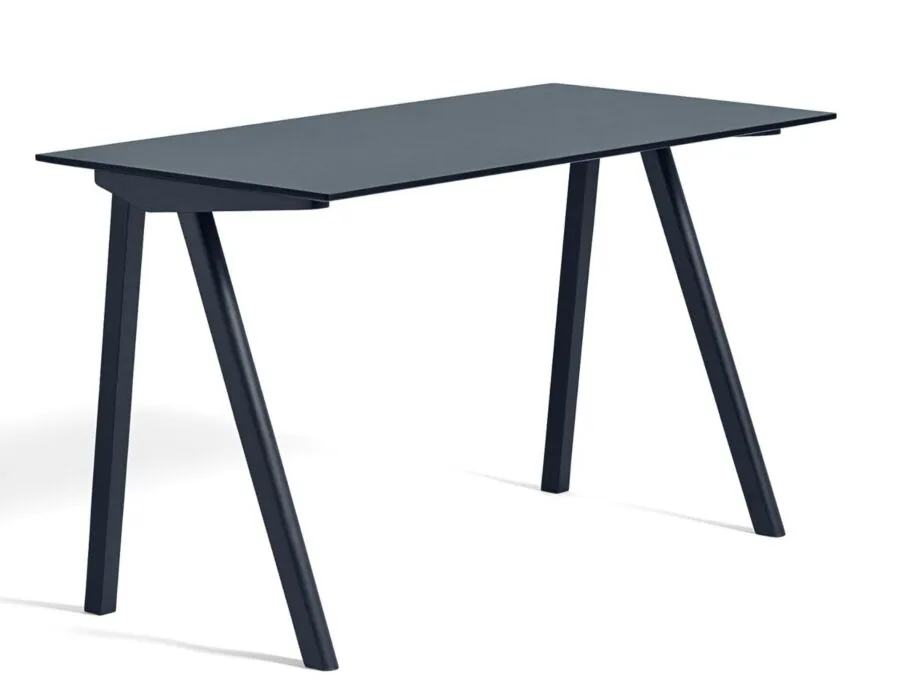 Beste Prijs HAY CPH 90 2.0 bureau-Smokey blue Lino-Deep blue water-based gelakt eiken