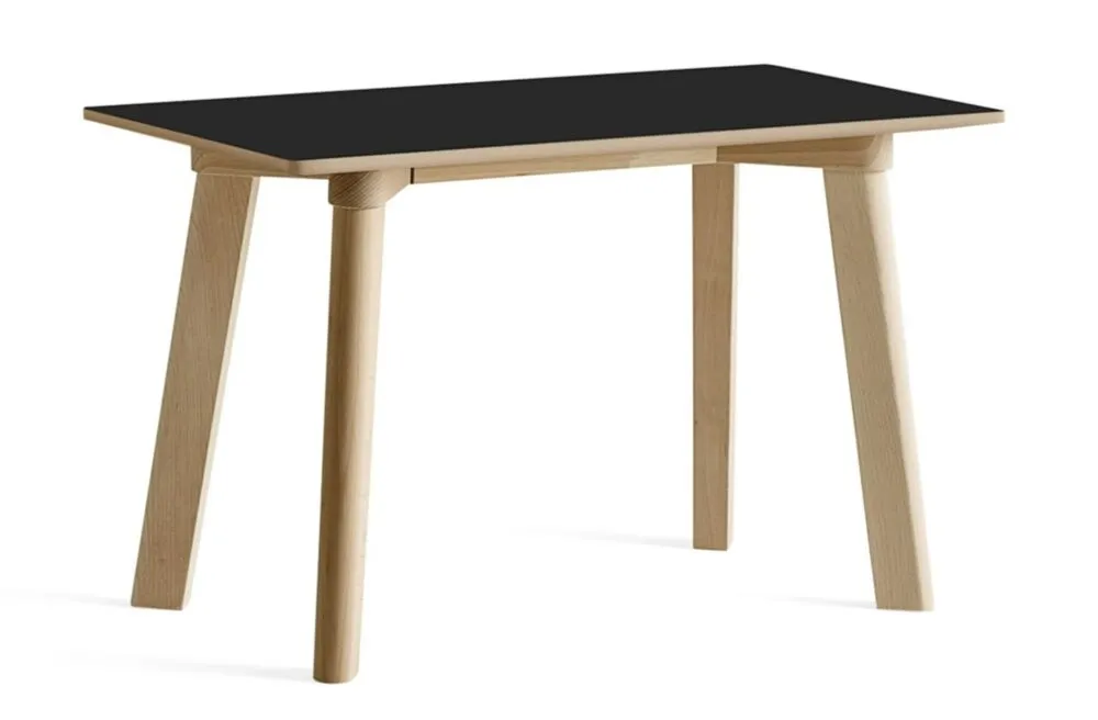 Beste Prijs HAY CPH Deux 215 2.0 eetbank-Ink black-Massief beuken onbehandeld-Lengte 75 cm