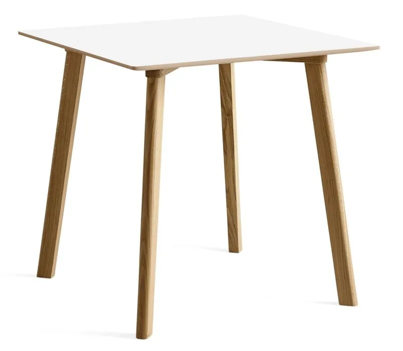 Hay CPH Deux 210 tafel 75x75-Pearl white-Water-based gelakt eikenhout Nu Kopen