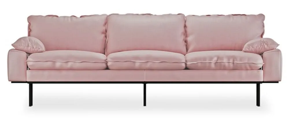 HKliving Retro 4-zits bank-Blossom Betaalbaar